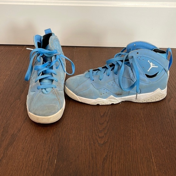 Men’s Blue Air Jordan’s High Tops Size 7 - Picture 1 of 8